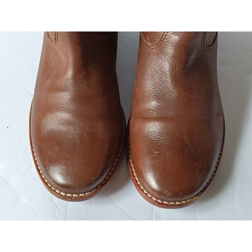 Cole Haan Grand OS ZILLIE Brown  Leather Hidden Wedge Ankle Boots Booties 8B - Picture 3 of 14